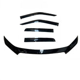 Bonnet Protector, Weathershields For Isuzu MUX MY21/22/23/24 Window Visors Tinted